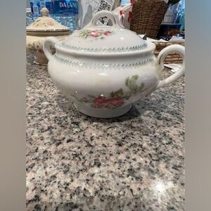 Vintage RS Austria China sugar bowl